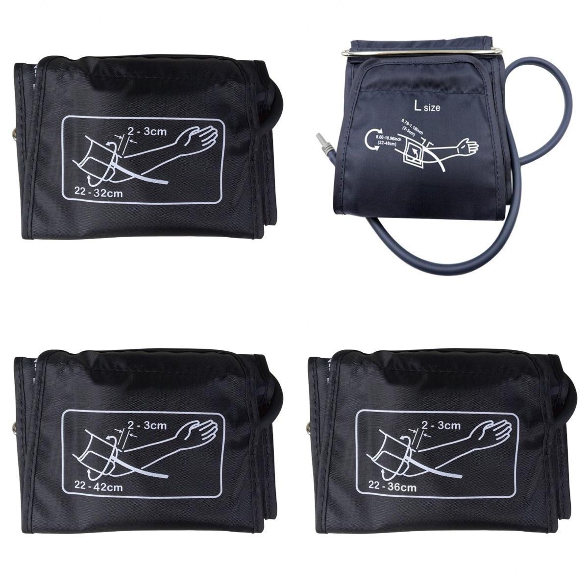 4Pcs Blood Pressure Cuff Arm Sphygmomanometer Oxford Nylon Sleeve