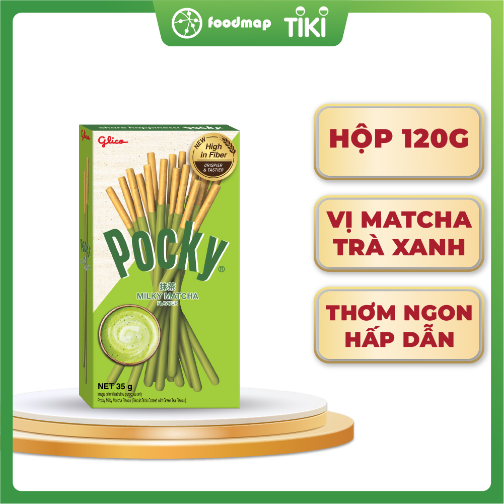 Bánh Que Kem Vị Matcha Trà Xanh - Hộp 35g