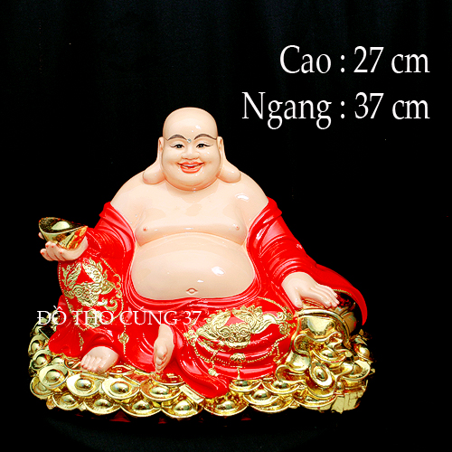 TƯỢNG PHẬT DI LẠC  ÁO ĐỎ