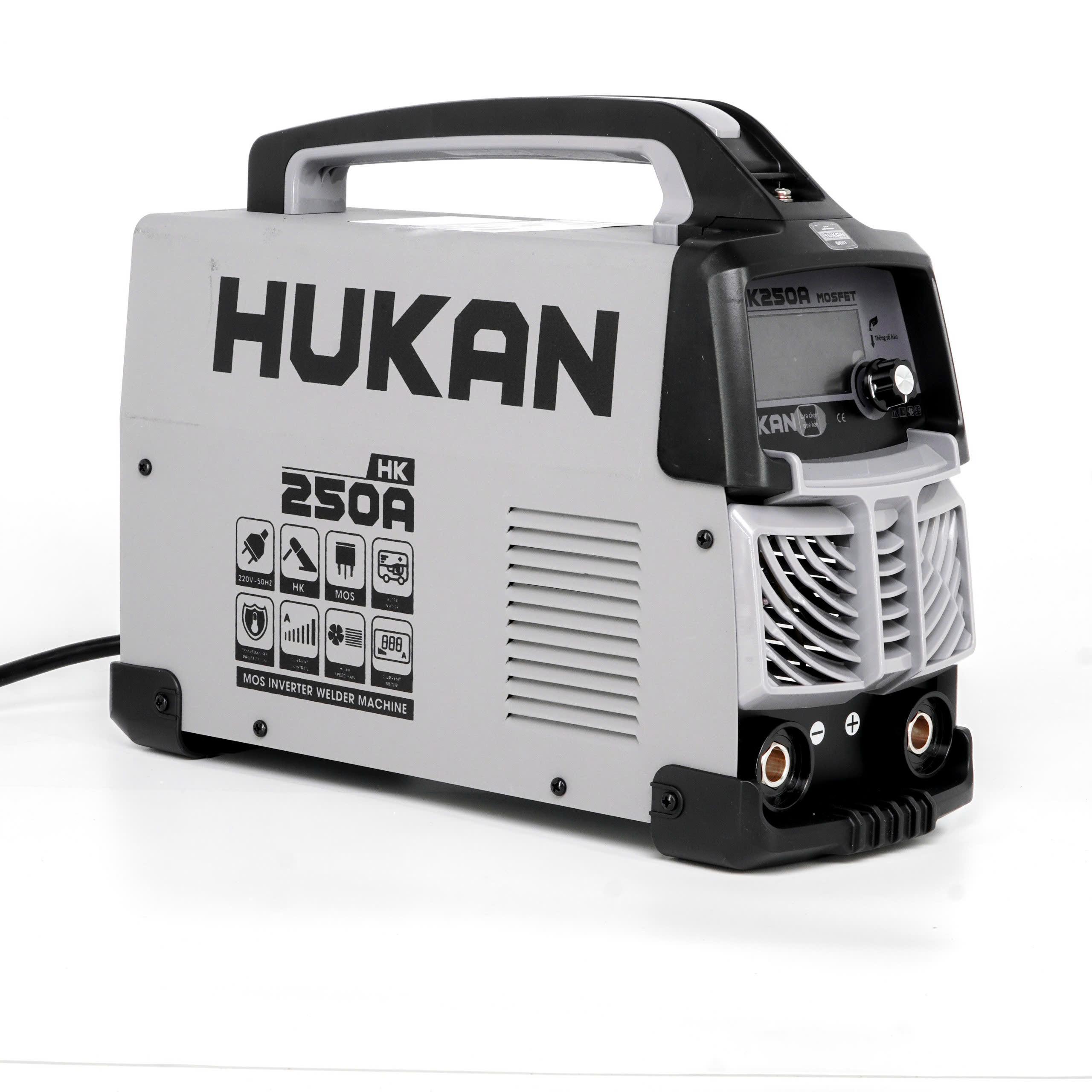 MÁY HÀN ĐIỆN TỬ 1.6-4.0MM MMA-250MOS HUKAN -HÀNG CHÍNH HÃNG