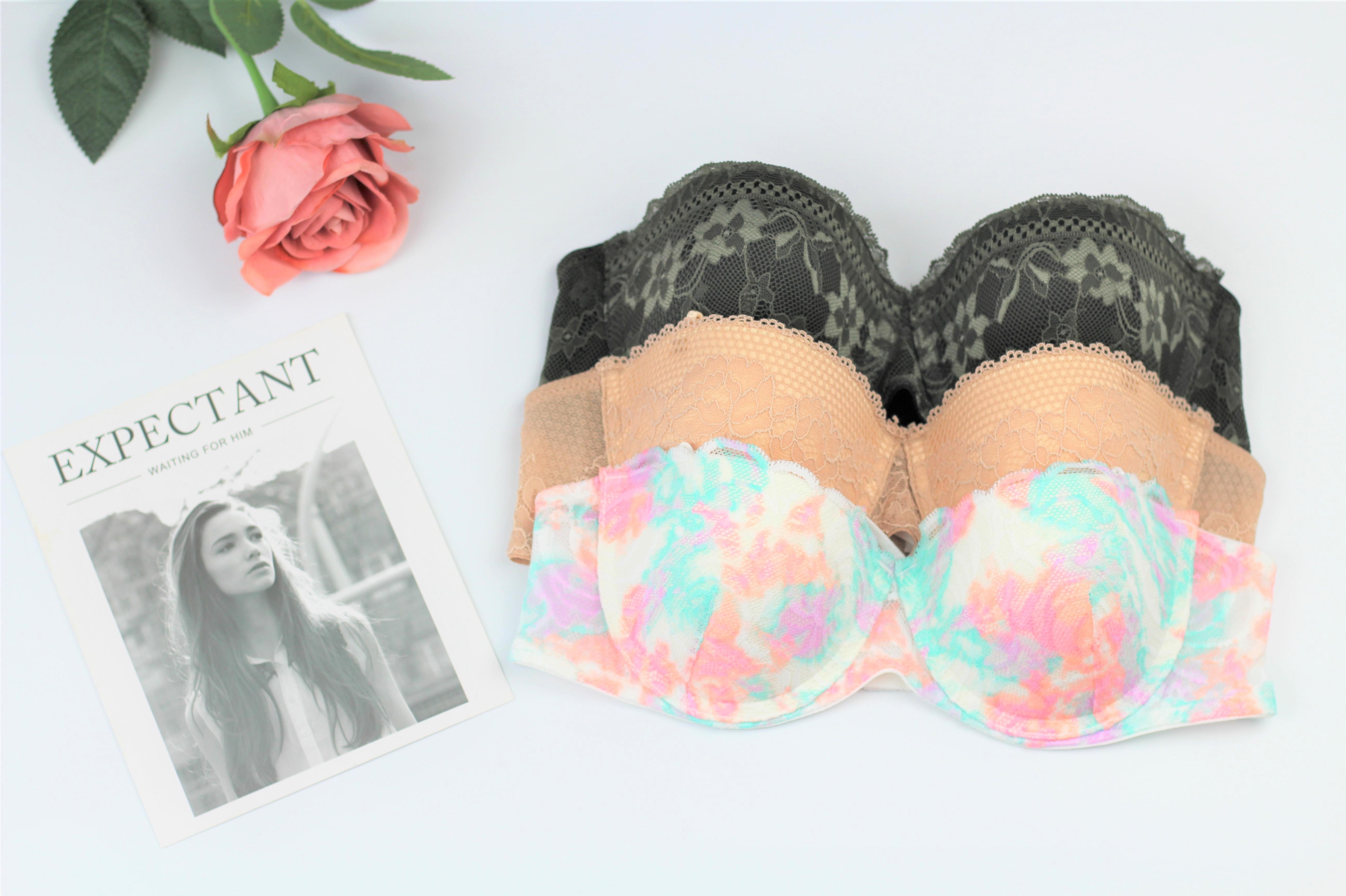 Áo Lót Nữ Ren Mút Mỏng Bra Confetti