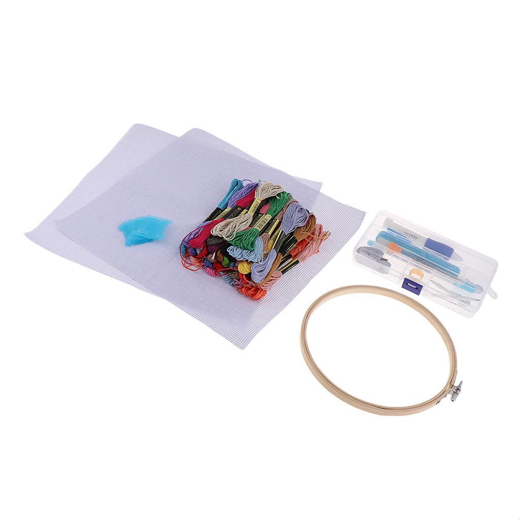 Full Range Of Embroidery Starter Kit Cross Stitch Tool Kit For Beginners