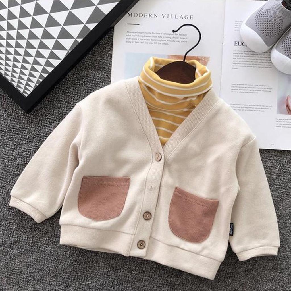 Áo khoác cardigan cho bé ROSY KIDS, Áo khoác cotton cho bé chuẩn hàng xuất khẩu cho bé từ 6-20kg