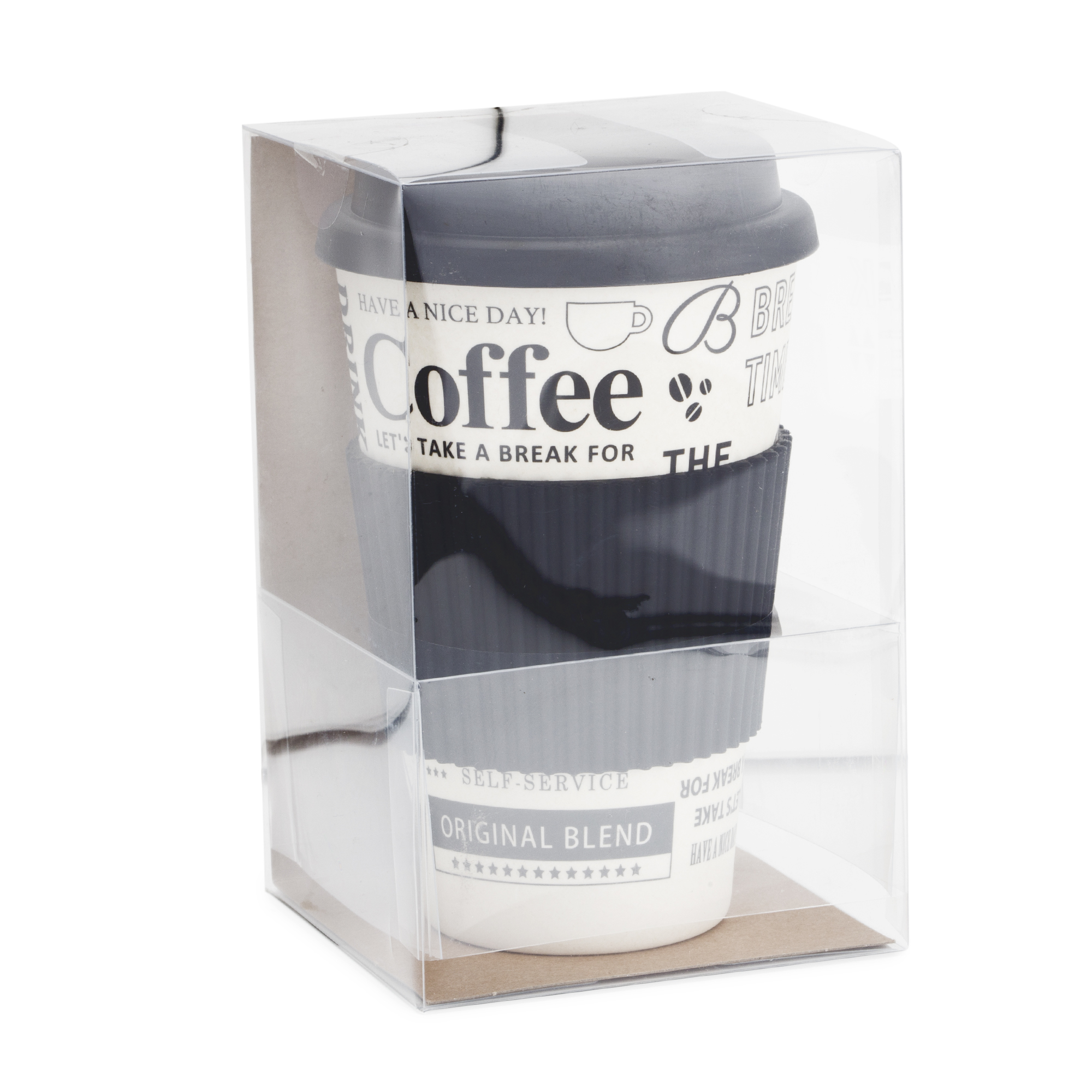 Ly nhựa cao cấp có nắp Coffee Break Trắng Đen 425ml - Thiết kế hiện đại, có nắp tiện dụng - Chất liệu cao cấp, thân thiện với môi trường - Phù hợp cho học sinh, sinh viên, nhân viên văn phòng, quà tặng, gia đình