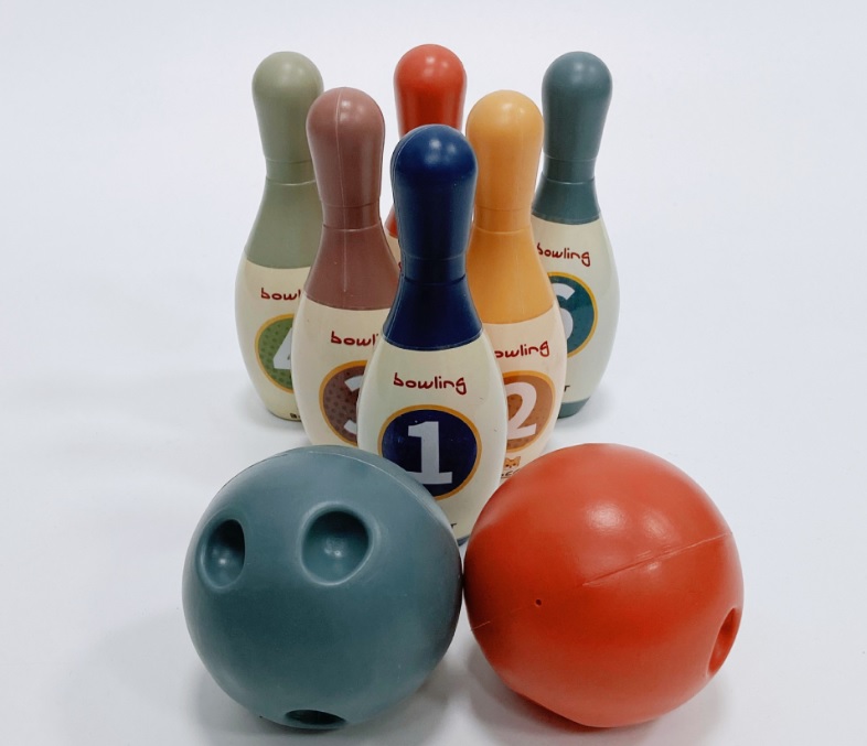 TRÒ CHƠI BOWLING CHO BÉ ( tặng móc khóa gỗ)