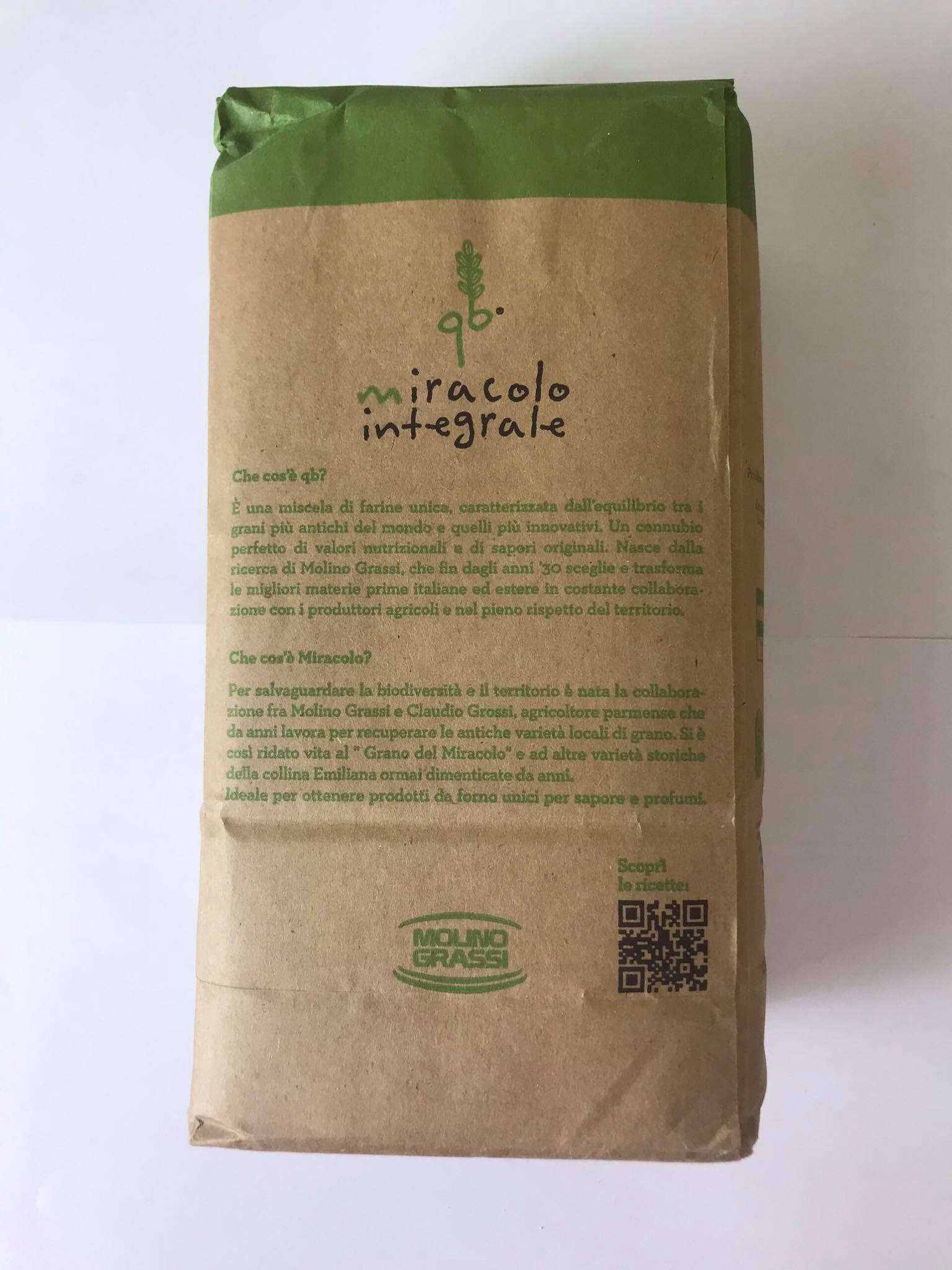 Bột Mì Cổ Miracolo Nguyên Cám 1kg