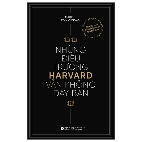 Những Điều Trường Harvard Vẫn Không Dạy Bạn (Tái Bản 2024) - Mark H. McCormack - NXB Lao Động