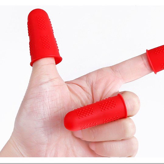 Nắp silicon bọc đầu ngón tay chống nhiệt - Bảo vệ ngón tay