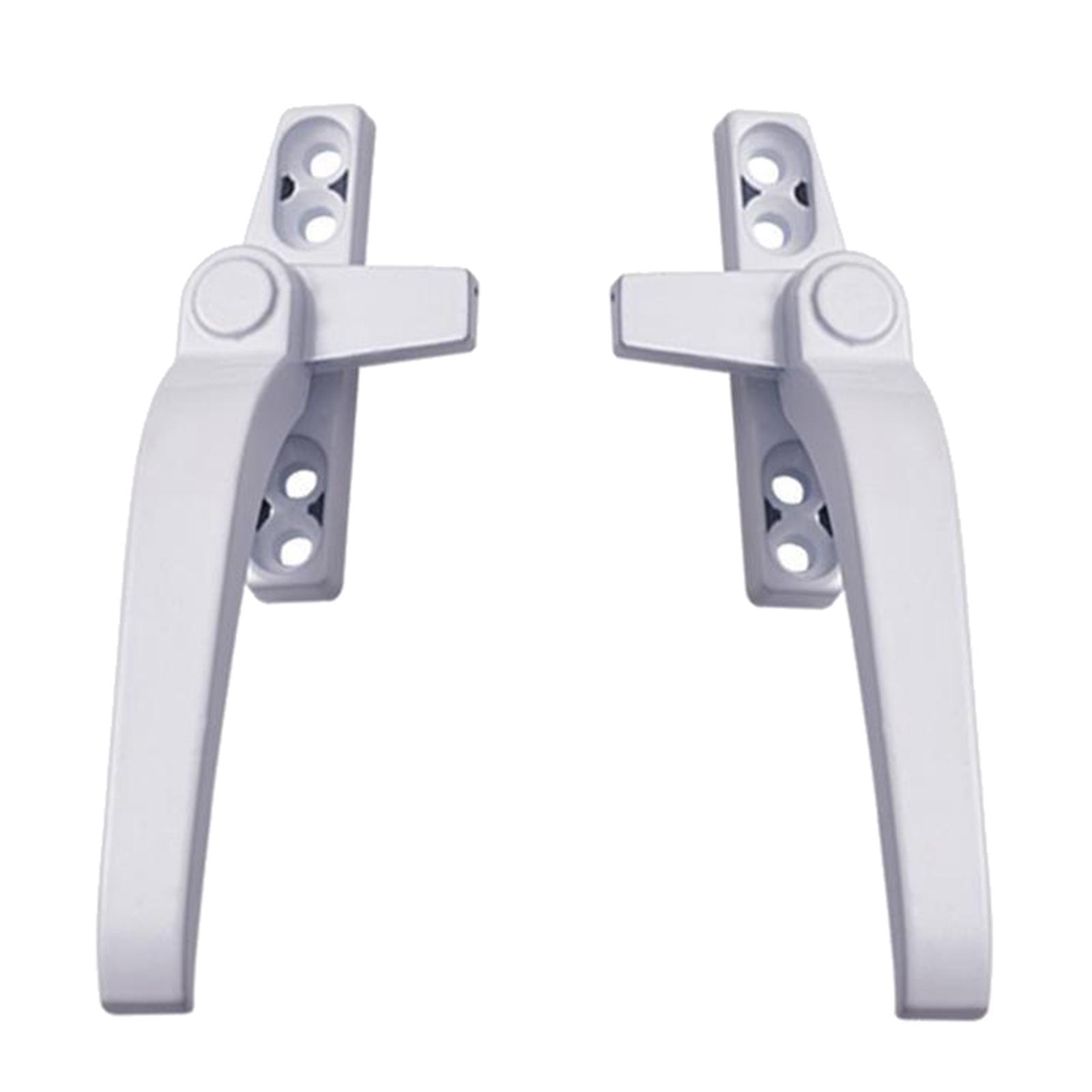 Aluminum Alloy Long Lever Window Casement Locking Handle Hardware Replacemrnt Parts