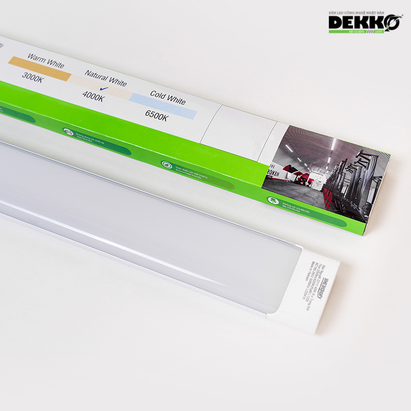 Đèn LED bán nguyệt DEKKO 2211 dài 60cm/20W và 1m2/40W chính hãng