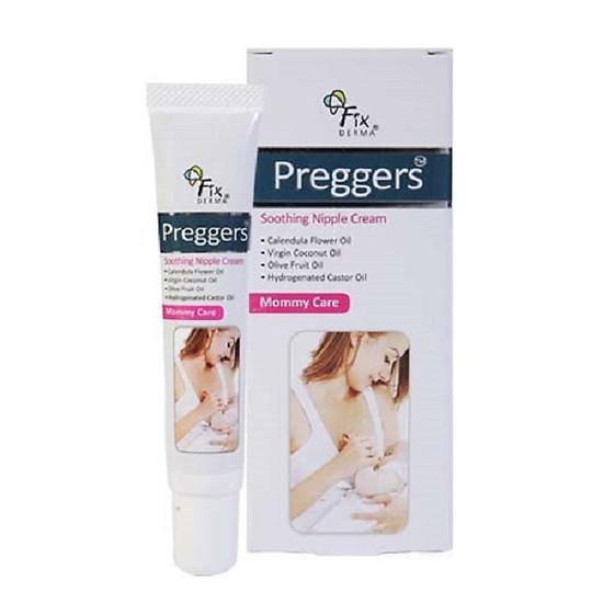 Kem Dưỡng Ẩm, Làm Dịu Mềm Da Múm Vú Fixderma Preggers Soothing Nipple Cream 20g