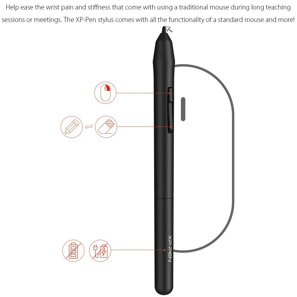 Bảng Vẽ Điện Tử Siêu Mỏng Lực Nhấn 8192 XP-Pen Star G640 - Hàng Nhập Khẩu