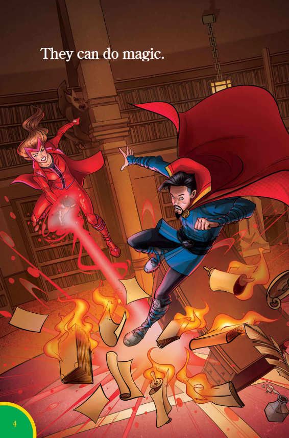 World Of Reading Level 1: This Is Doctor Strange And Scarlet Witch