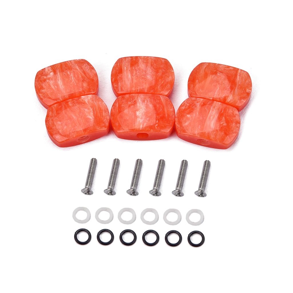 6 Pieces Guitar Tuning Pegs Tuners Machine Heads Replacement Buttons Knobs for Classical Guitar