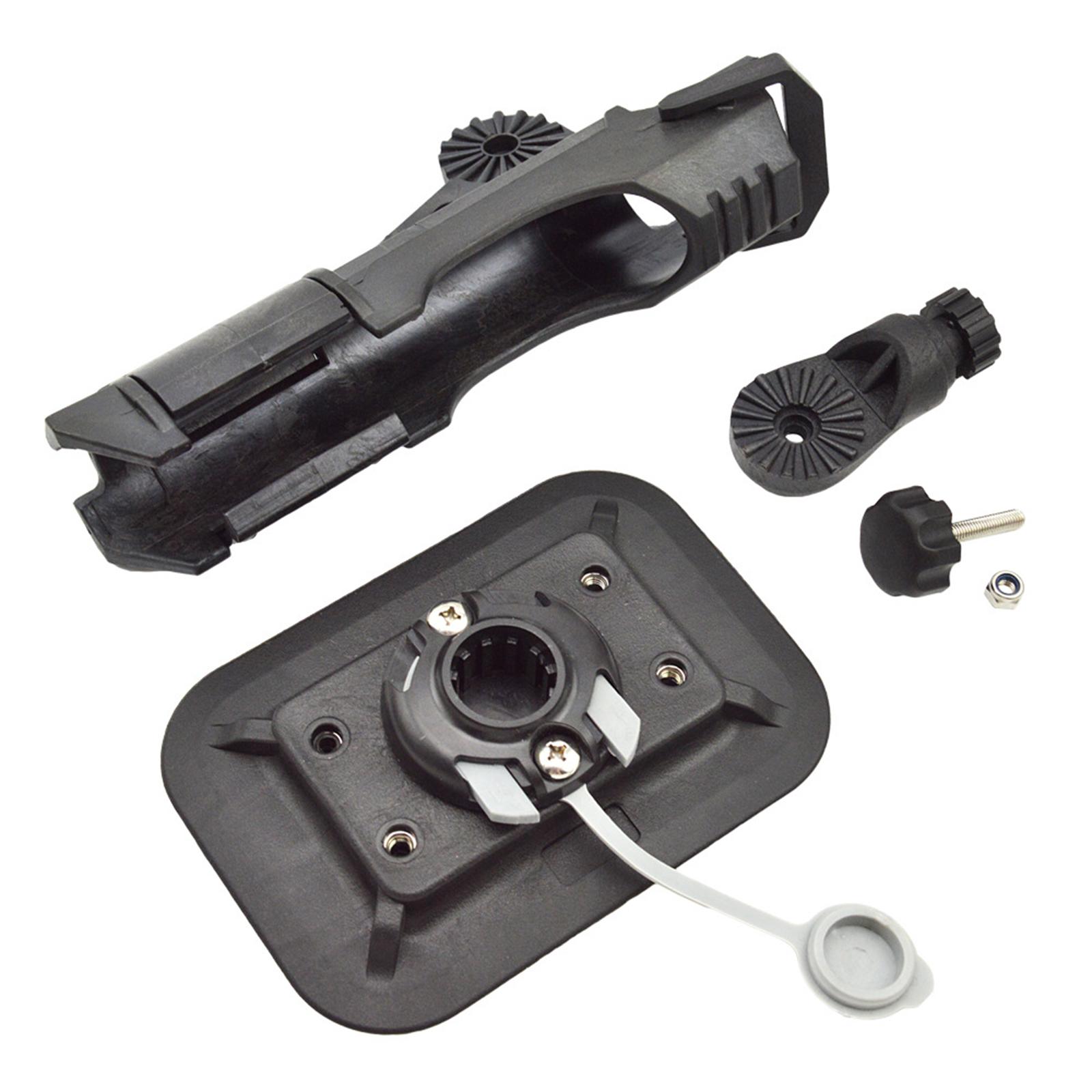 Adjustable Fishing Rod Pole Mount Stand Bracket Holder For Kayak Canoe Boat