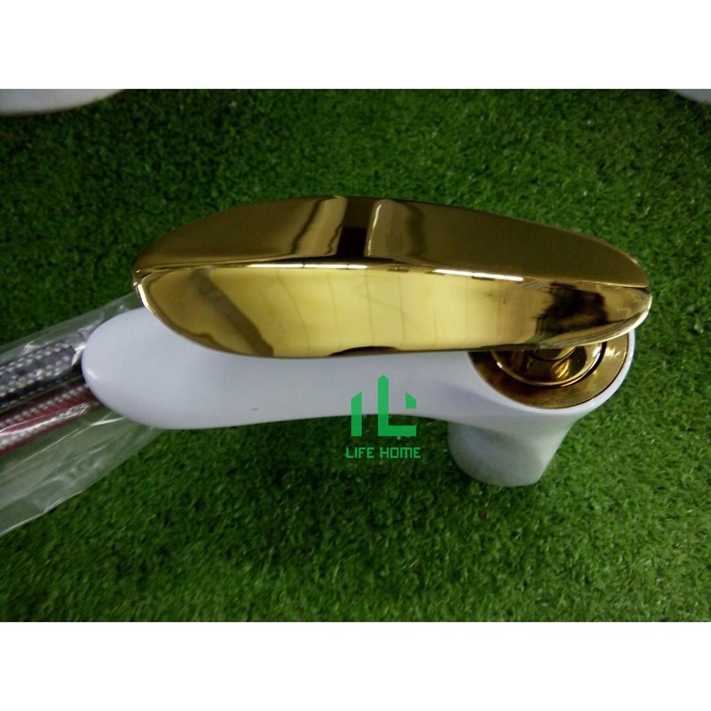 Vòi lavabo tĩnh điện nóng lạnh cao cấp LifeHome