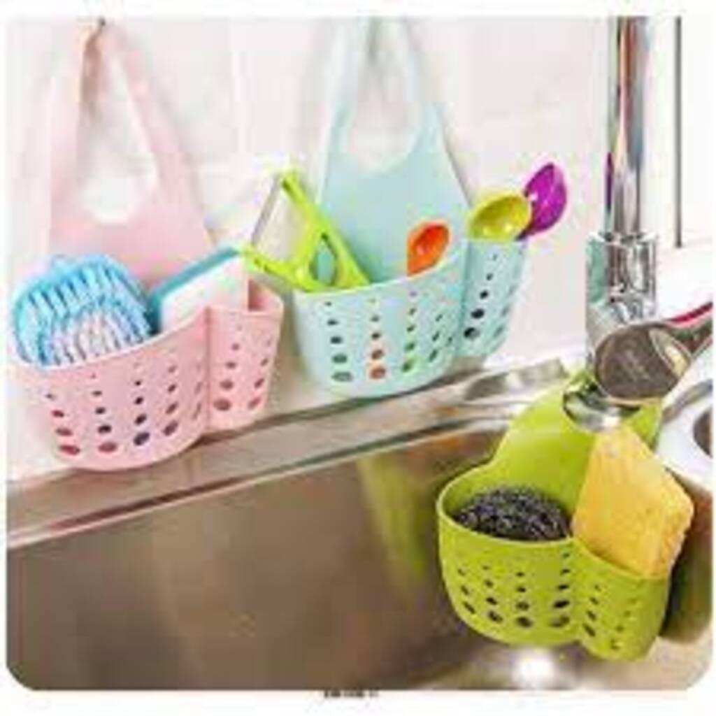 Giỏ treo bồn rửa bát đôi,giỏ treo búi rửa bát đơn nhựa cao cấp