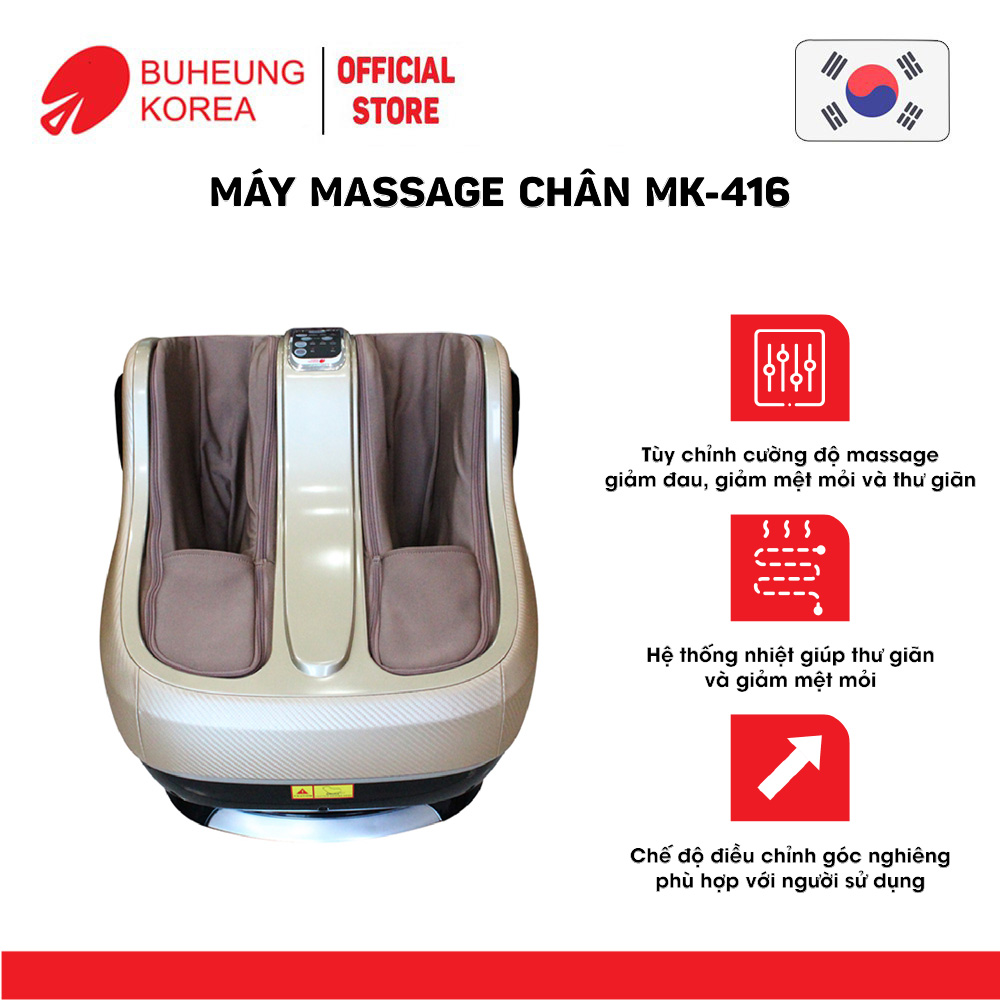 Máy massage chân MK-416, hiệu Buheung