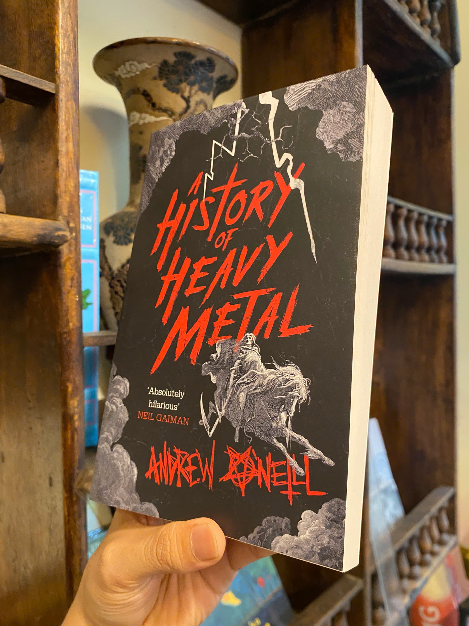 Sách - A History of Heavy Metal by Andrew O'Neill | Music / Nonfiction / Ngoại văn Nhập khẩu
