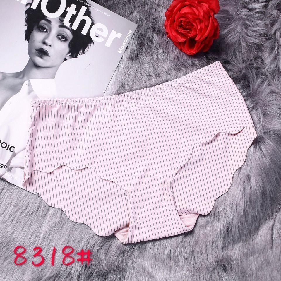 Bộ 10 Quần Lót Thun Lạnh Kẻ Nổi Thời Trang cao cấp 8318