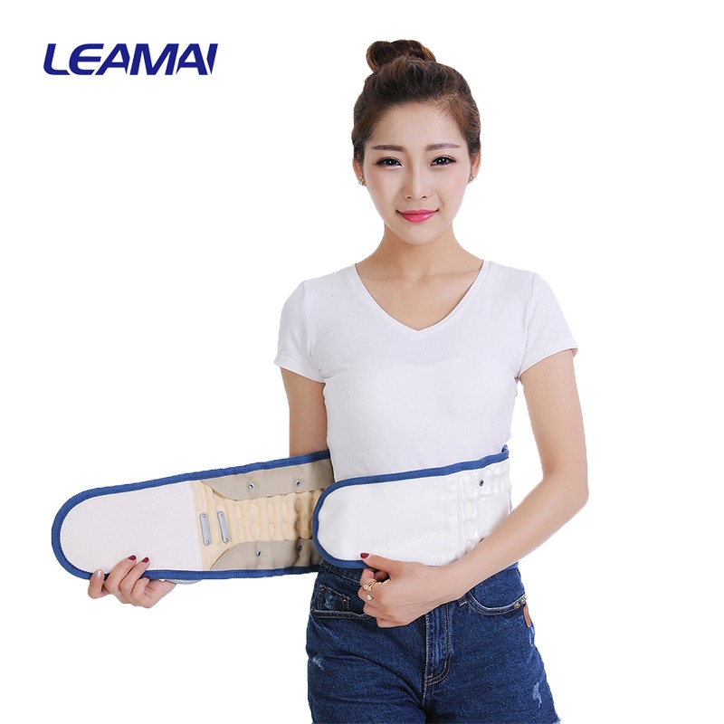 Đai hơi kéo giãn cột sống lưng Leamai Y01 giảm đau lưng cho người thoát vị đĩa đệm, hỗ trợ chấn thương thể thao.  Tặng vòng đeo tay thông minh Weafit theo dõi sức khỏe huyết áp.