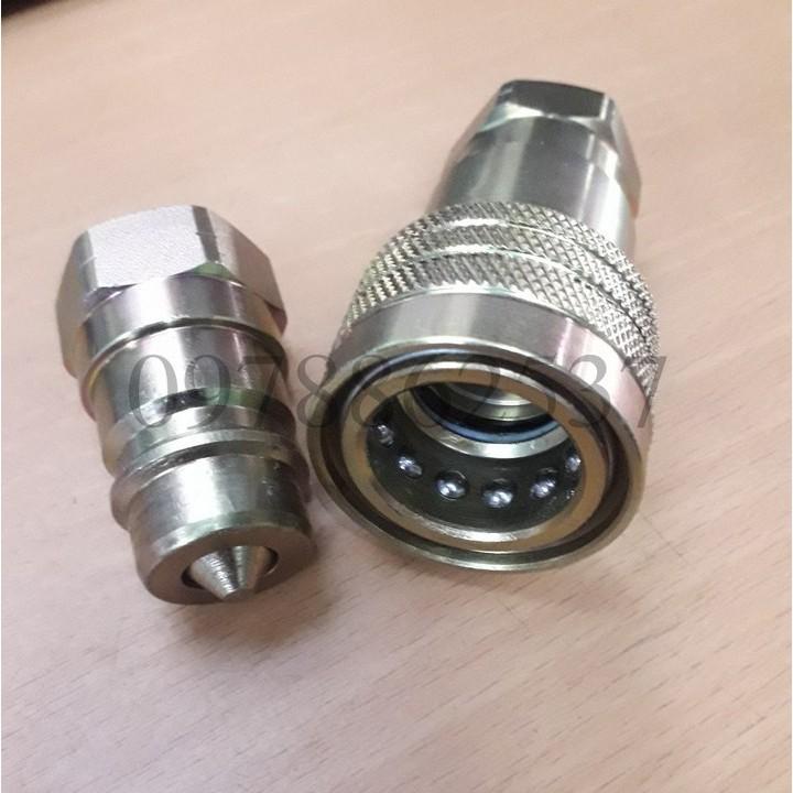 Khớp nối nhanh thuỷ lực ISOA NPT 3-8'' ren 17