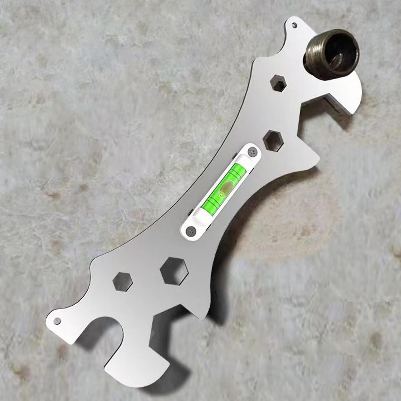 Angle Leveling Wrench with Level Level Wrench for Maintenance Pipe Alignment
