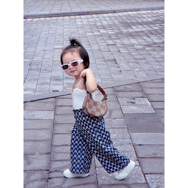 Túi xách nữ mini size 17cm dáng thuyền đeo vai kẹp nách họa tiết thời trang Hàn Quốc phong cách trẻ trung tiện lợi MiiZzu
