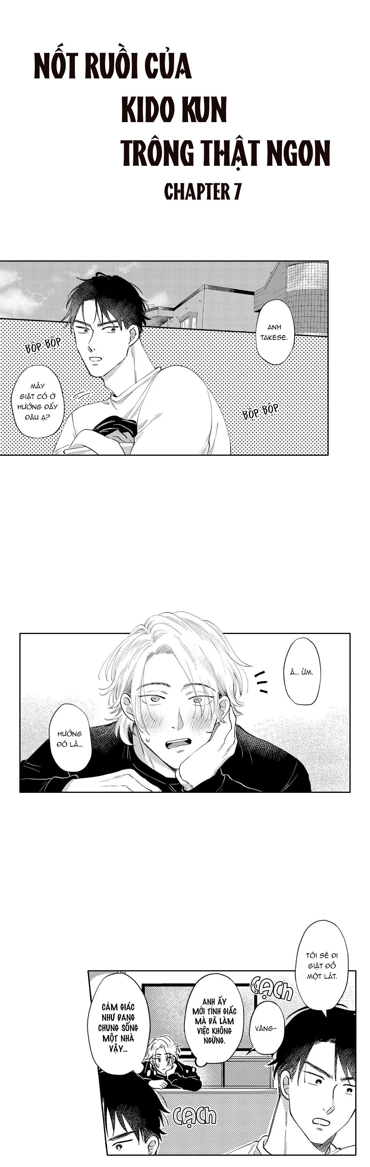 nốt ruồi của kido-kun trông thật ngon chapter 7 1