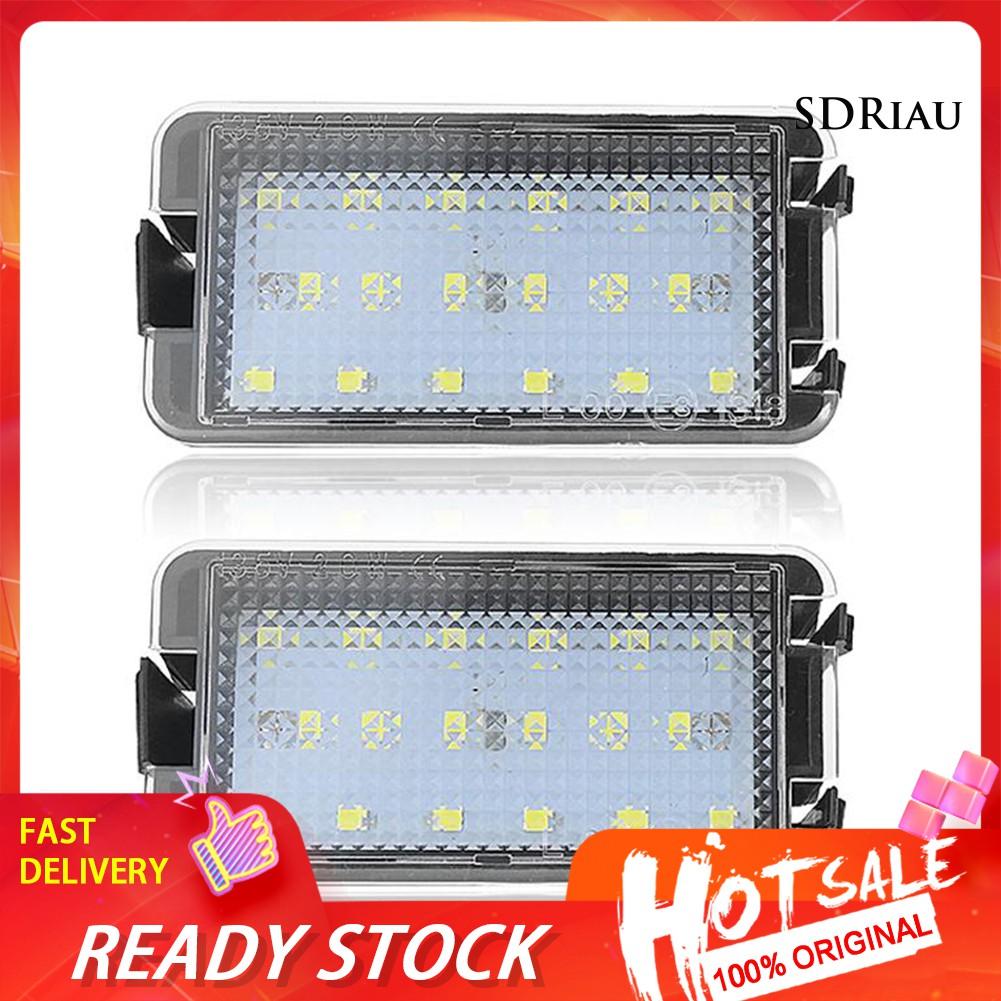 Set 2 Đèn Led Gắn Biển Số Xe Ô Tô