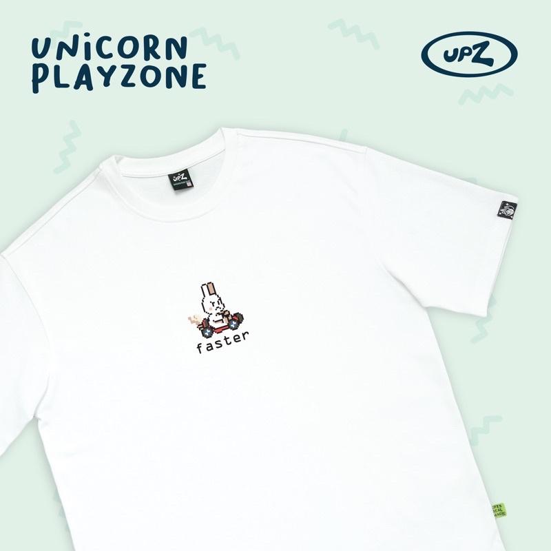 UPZ Áo Thun In Logo Pixel