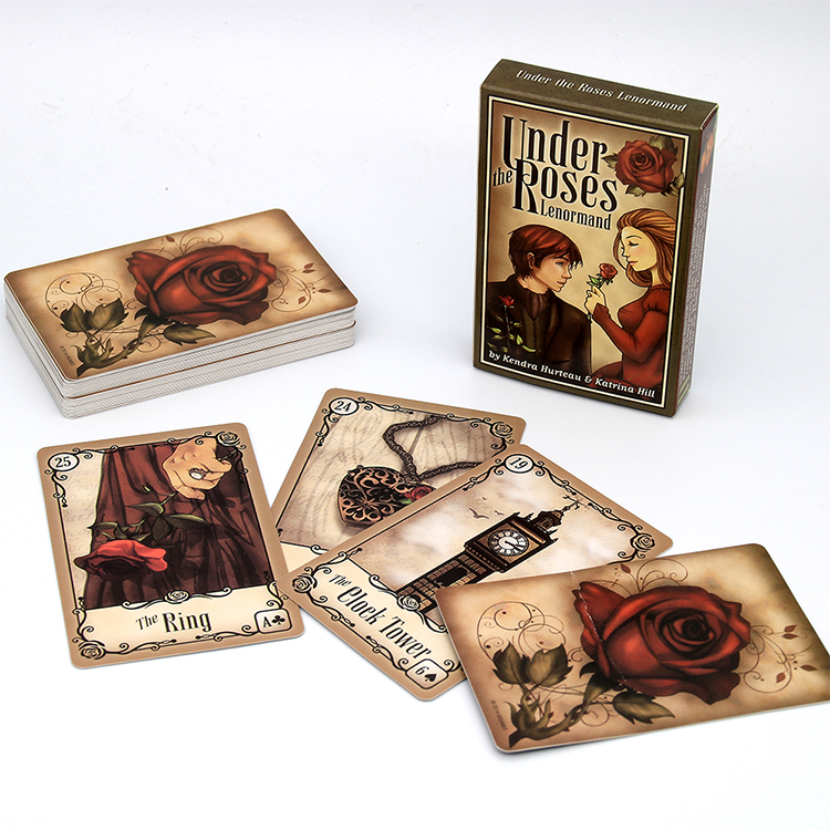 Bộ Tarot Under Roses Lenormand Bài Bói New