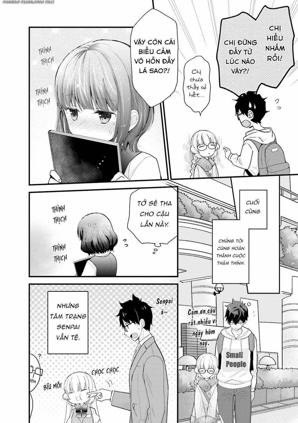 senpai kiêm bạn gái nhỏ nhắn của tôi rất dễ thương chapter 5 14