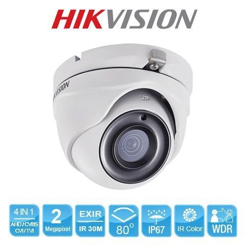 Camera Dome 4 in 1 hồng ngoại 2.0 Megapixel HIKVISION DS-2CE76D3T-ITM - HÀNG CHÍNH HÃNG