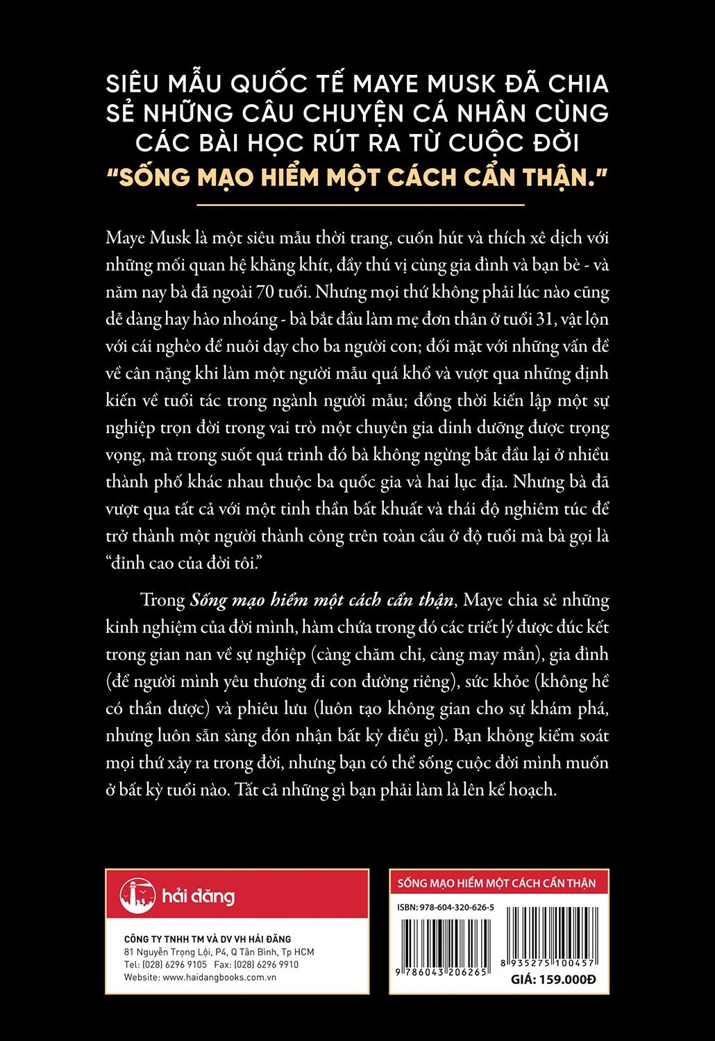 Sách Sống Mạo Hiểm Một Cách Cẩn Thận