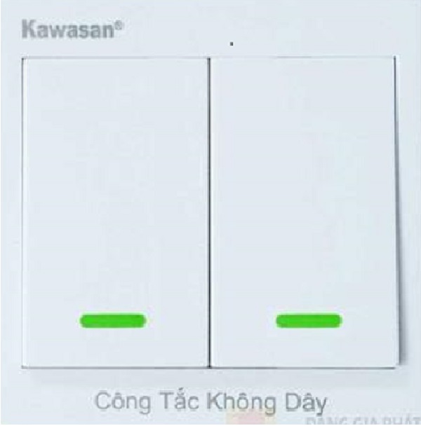 BỘ COMBO CÔNG TẮC ĐIỂU KHIỂN TỪ XA KAWASAN RCT2 - 2RF01D HÀNG CHÍNH HÃNG