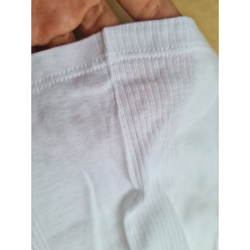 (5-10Kg) QUẦN DÀI COTTON RÃ ĐÁY TRẮNG BO GẤU - MIATOP
