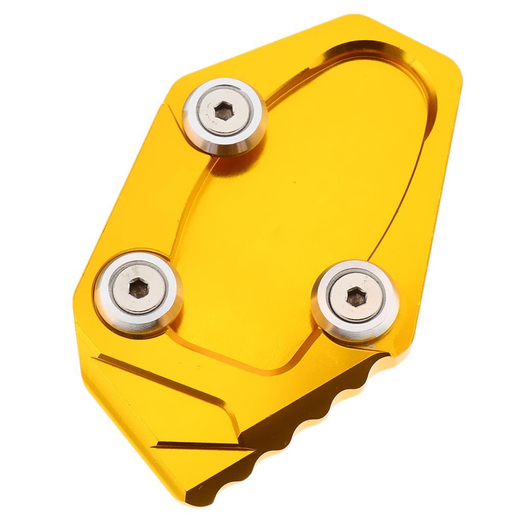 Motorcycle Kickstand Side Stand Extension Plate Pad for   R3