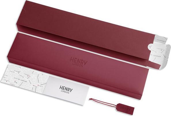 Đồng Hồ Đôi Dây Da Henry London HL40-S-0238 - HL34-S-0214 Iconic