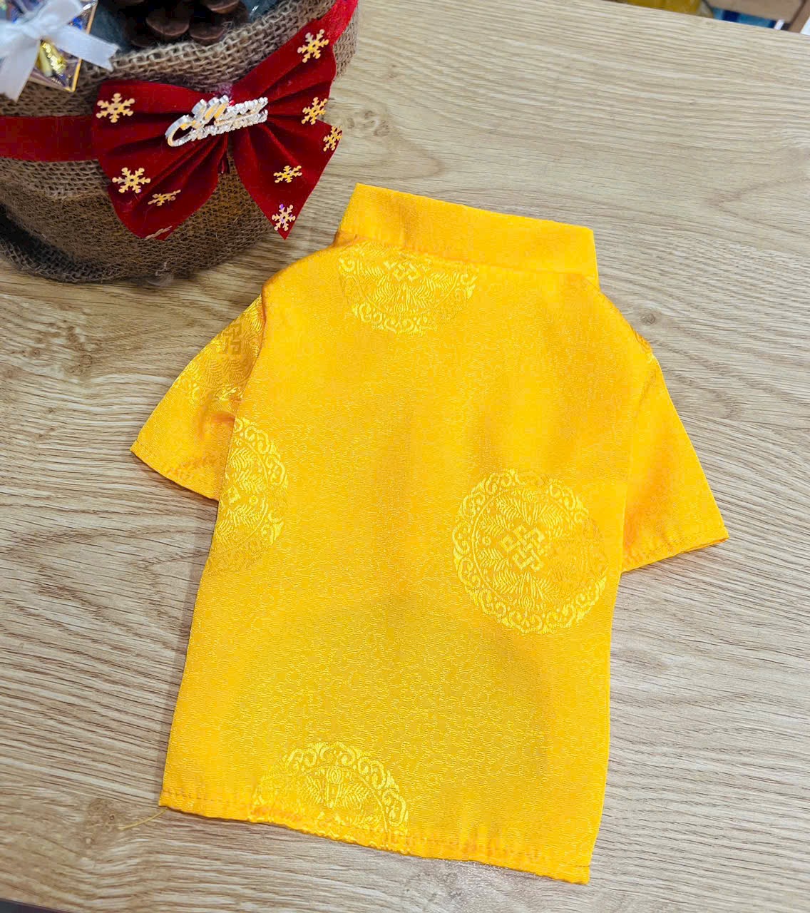 ÁO DÀI  GẤM CAO CẤP TỪ 0.5-15KG DÀNH CHO THÚ CƯNG CHÓ MÈO