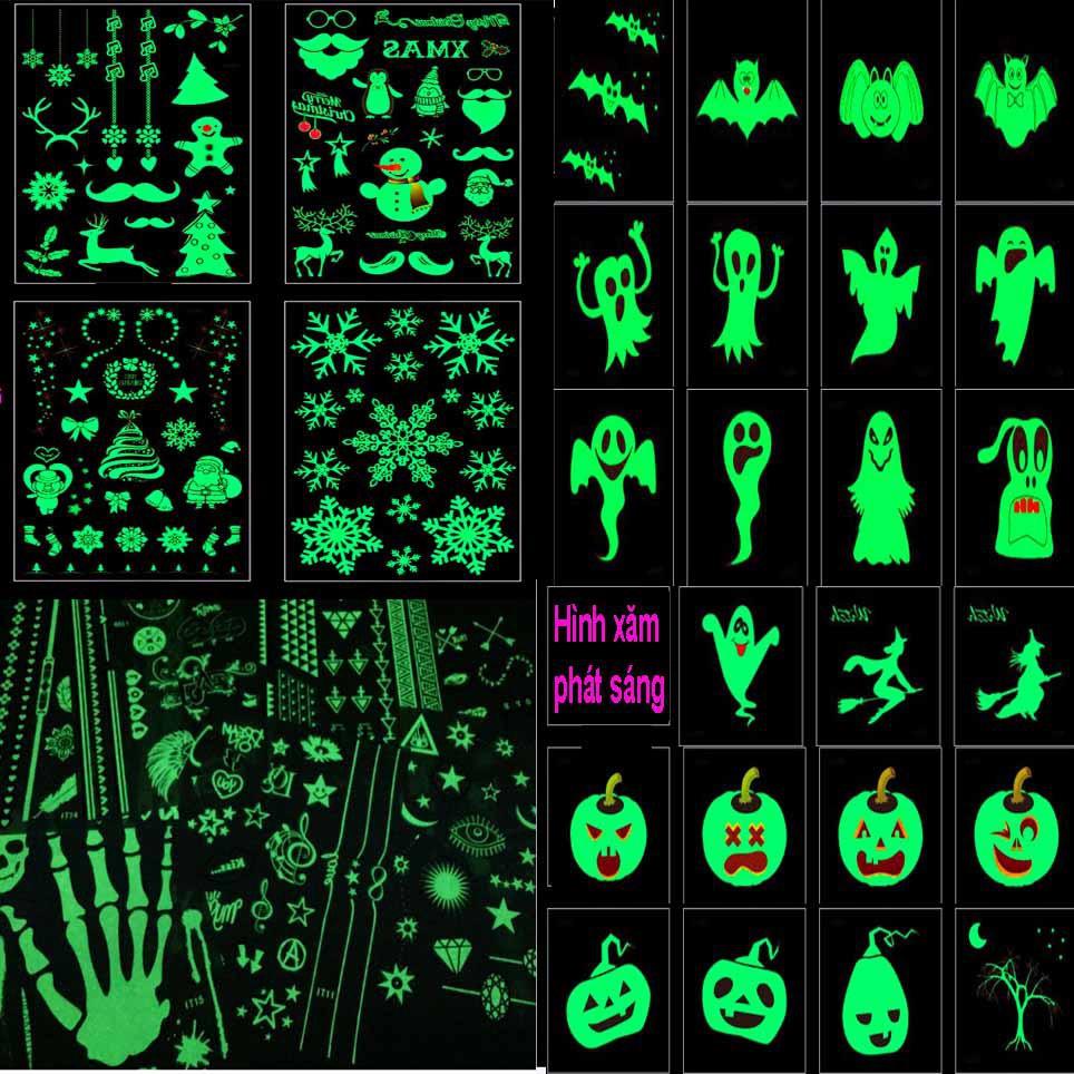 xăm dán  phát sáng tấm to-H112