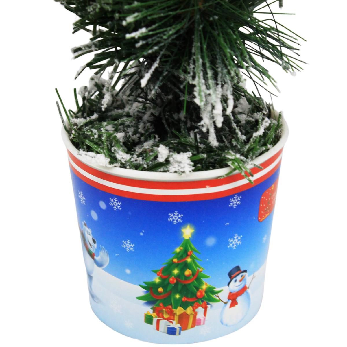 Cây Thông Mini 3 Loại Lá Phủ Tuyết Trang Trí Noel 45 cm - Chaang Chiia LP-3LLD-45CM