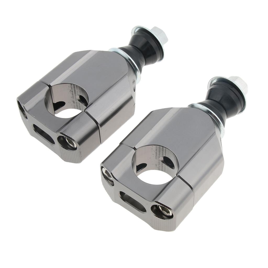 2x 28MM 1 1/8 "Tay Cầm Riser Mount Kẹp Xe Máy Dirt Bike ATV