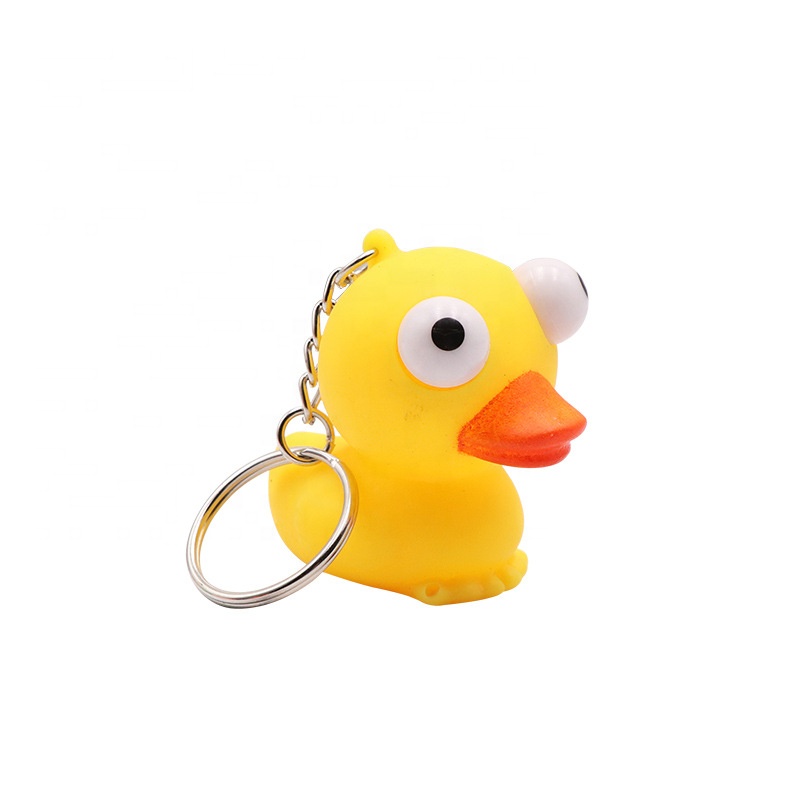 Móc khóa hình thú mắt lồi đáng yêu HT034 - Giao Ngẫu Nhiên