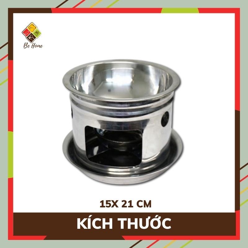 Bộ Nồi Lẩu Bếp Cồn Inox dã ngoại du lịch văn phòng nấu lẩu tại nhà