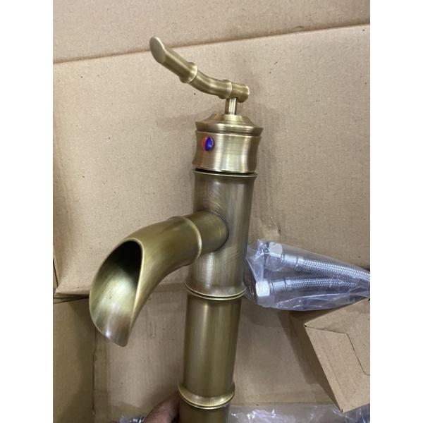 Vòi lavabo cổ xịn/vòi trúc EV-3007