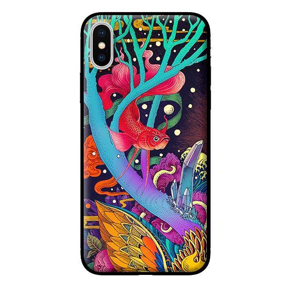 Ốp in cho iPhone XS MAX Cá Rồng - Hàng chính hãng