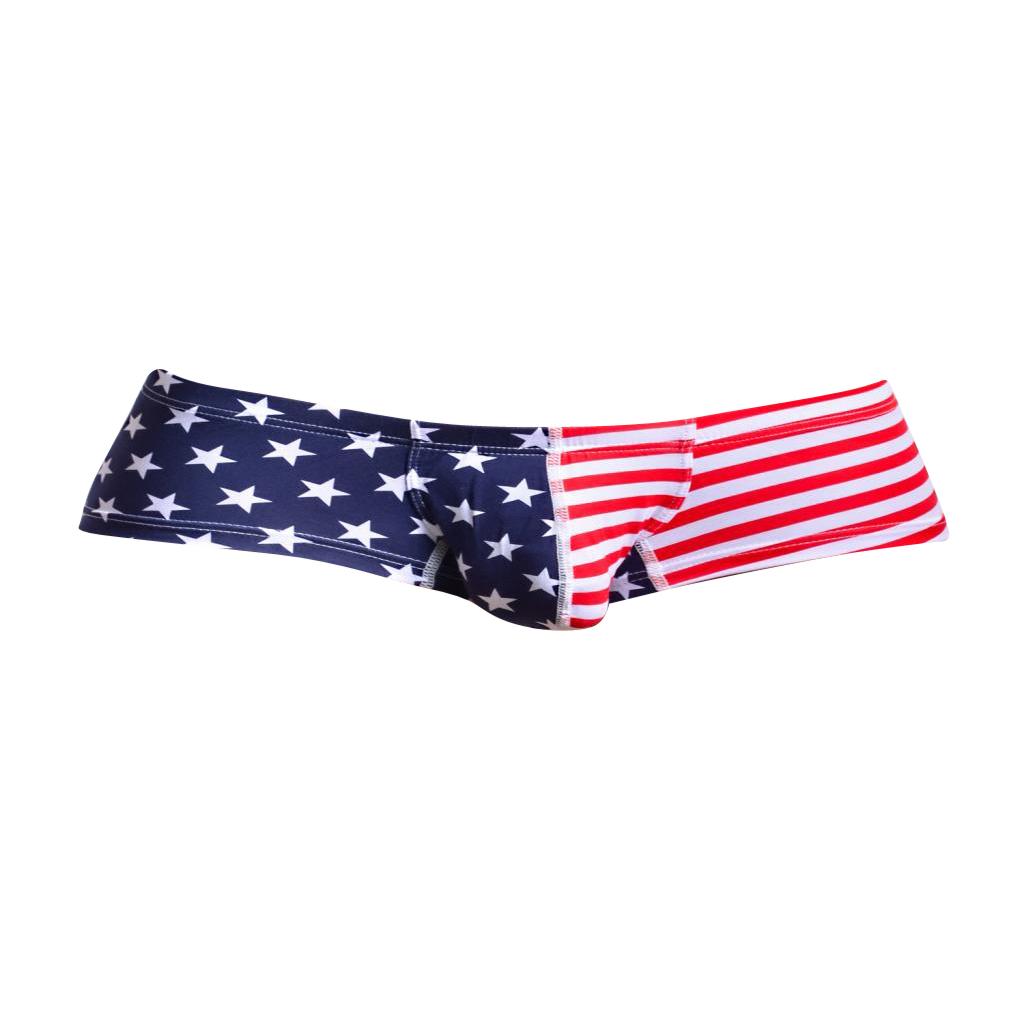 Sexy Men's American Flag Underwear Boxer Briefs Shorts Underpants Sleepwear