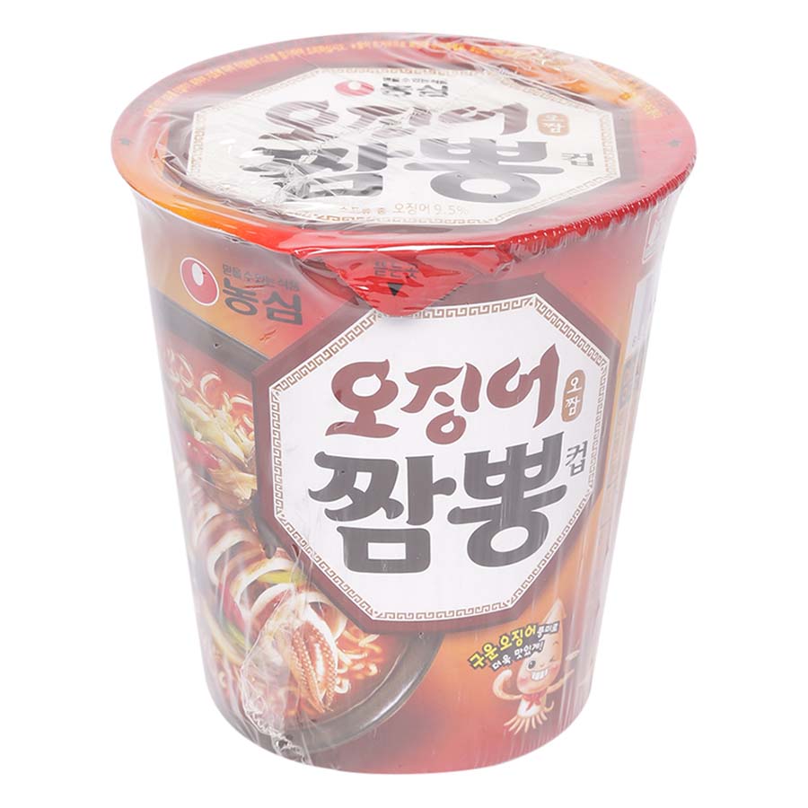 Mỳ Ăn Liền Nhập Khẩu Hàn Quốc Vị Mực Champong NongShim (67g)