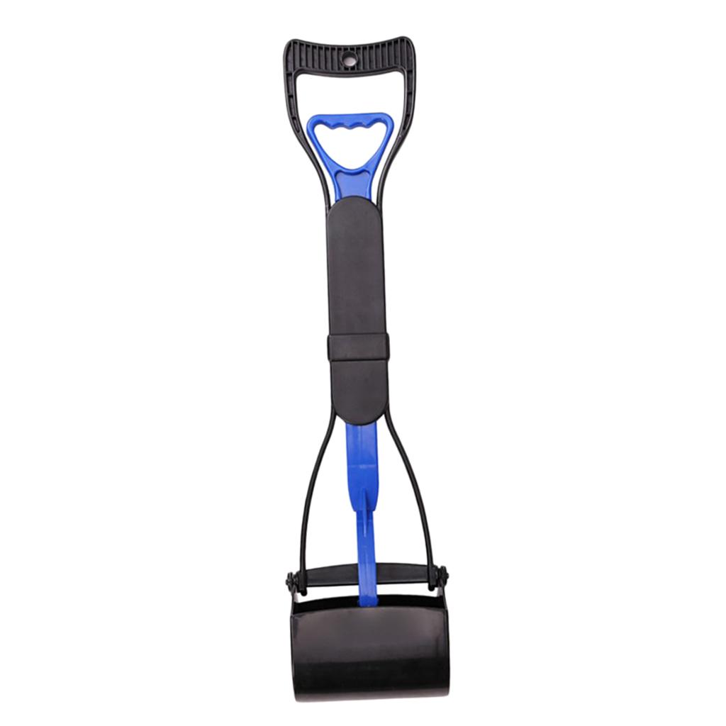 Dog Poop Scooper Pet Dog Cleaning Tools For Medium Dogs Cat Travel Blue